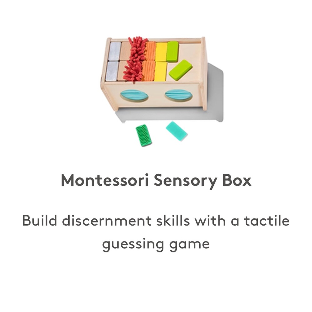Lovevery Montessori Sensory Box